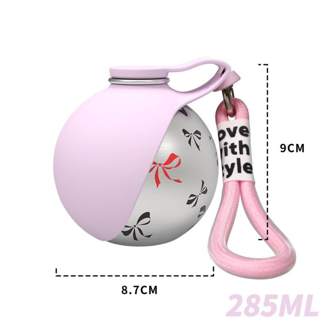 The AquaPup™ - 2-in-1 Foldable Pet Flask